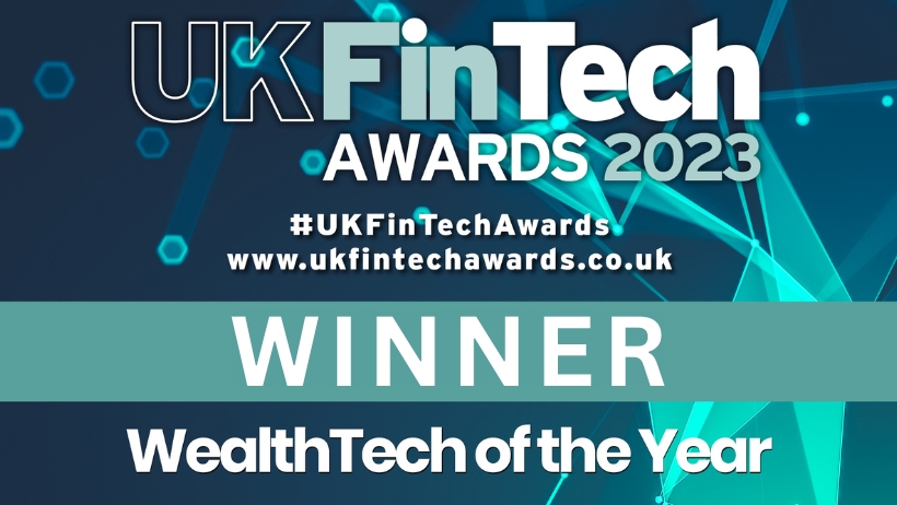 UK FinTech Awards Winner